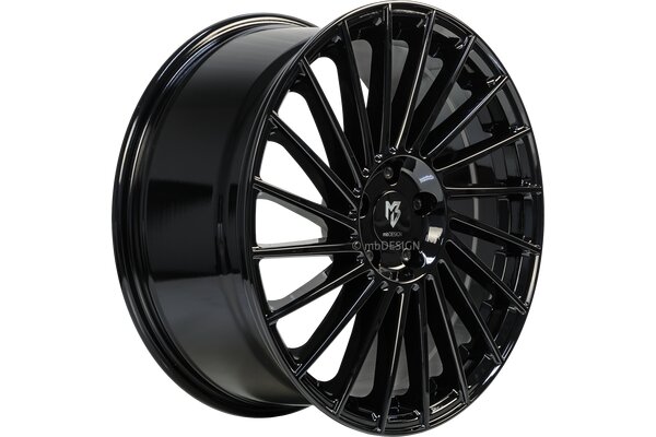 mbDESIGN VR3  | 19x8,5 | 5x112 | ET45 | schwarz glnzend