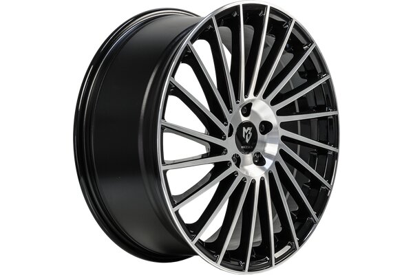 mbDESIGN VR3  | 19x8,5 | 5x114,3 | ET45 | schwarz glnzend poliert