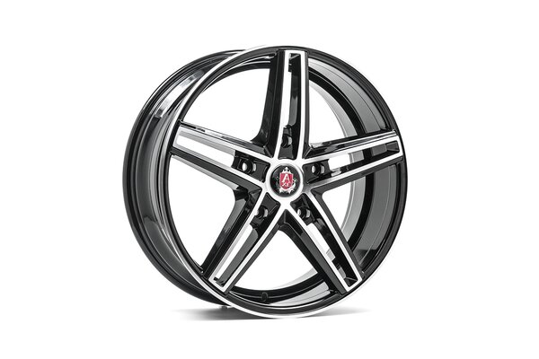 AXE EX14T | 18x8 | 5x160 | ET50 | 65,1 | GLOSS BLACK & POLISHED