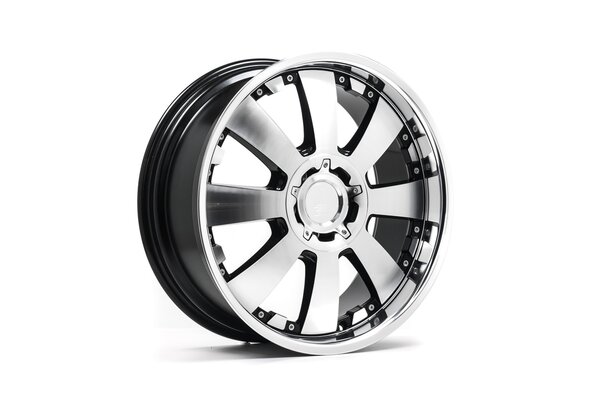 LENSO CONCERTO | 18x8,5 | 4x100 | ET35 | 74,1 | GLOSS BLACK & POLISHED