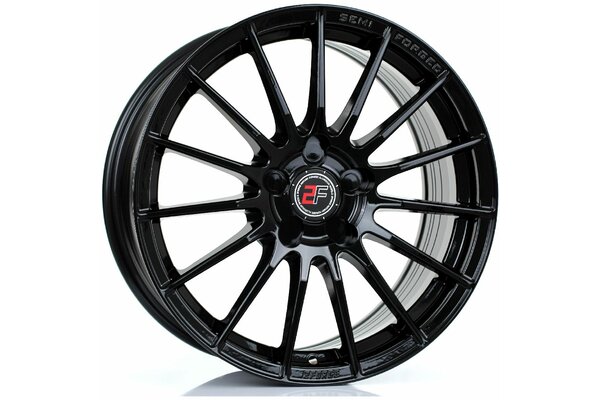 2FORGE ZF1 | 5X98 | 17x8 | ET 10 TO 58 | 76 | GLOSS BLACK