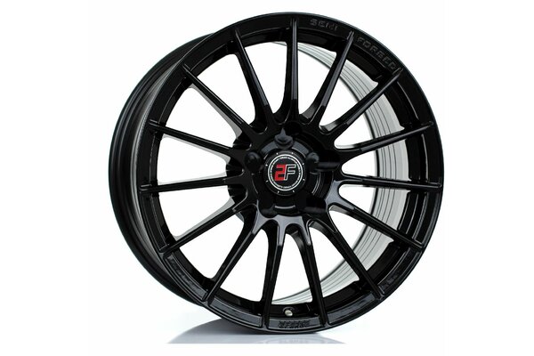 2FORGE ZF1 | 5X98 | 17x9 | ET 10 TO 50 | 76 | GLOSS BLACK