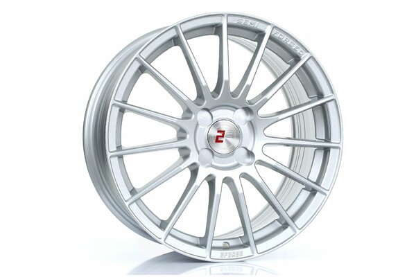 2FORGE ZF1 | 4X98 | 17x8 | ET 10 TO 58 | 76 | SILVER