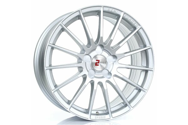 2FORGE ZF1 | 5X118 | 17x8 | ET 10 TO 58 | 76 | SILVER