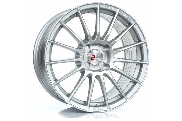 2FORGE ZF1 | 4X98 | 17x9 | ET 10 TO 50 | 76 | SILVER