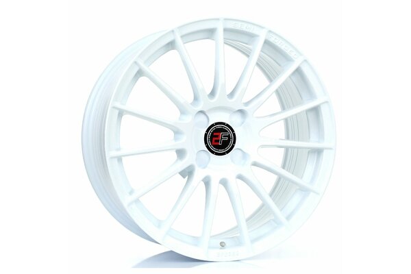 2FORGE ZF1 | 4X98 | 17x8 | ET 10 TO 58 | 76 | WHITE