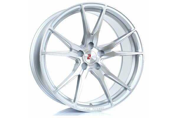 2FORGE ZF2 | 5X105 | 20x9,5 | ET 9 TO 45 | 76 | SILVER...