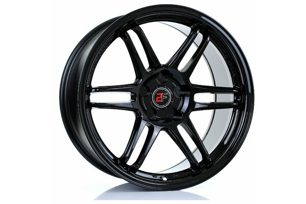 2FORGE ZF5 | 5X98 | 18x9 | ET 0 TO 35 | 76 | GLOSS BLACK