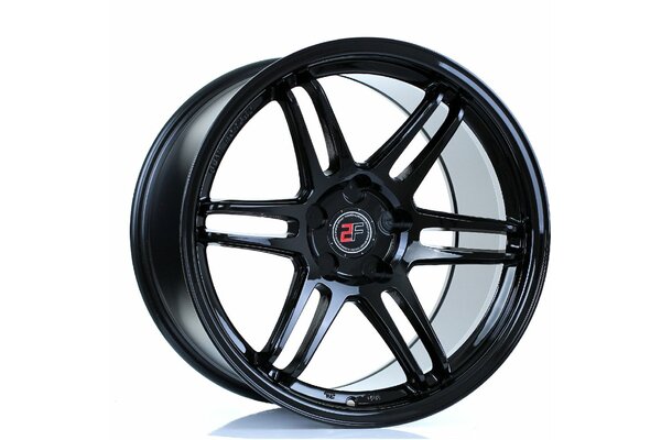 2FORGE ZF5 | 5X98 | 18x11 | ET 15 TO 50 | 76 | GLOSS BLACK