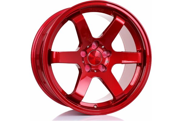 BOLA B1 | 5X112 | 18x9,5 | ET 35 TO 45 | 76 | CANDY RED