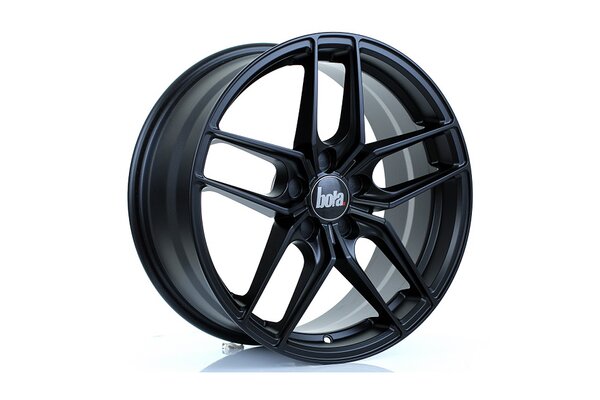 BOLA B11 | 18x8 | 5x100 | ET 30 TO 45 | 76 | MATT BLACK