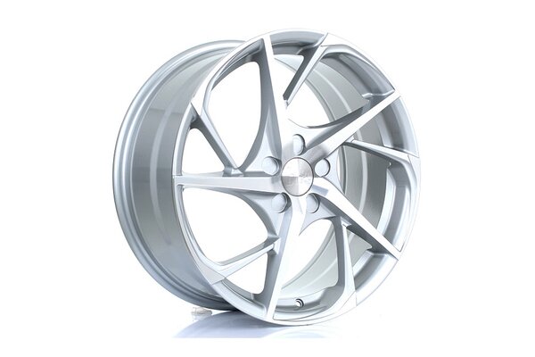 BOLA B18 | 19x8,5 | 5x98 | ET 25 TO 45 | 76 | SILVER POLISHED FACE