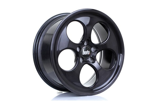 BOLA B5 | 18x8,5 | 5x98 | ET 40 TO 45 | 76 | BLACK BRUSHED POLISHED FACE