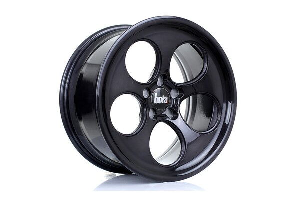 BOLA B5 | 18x9,5 | 5x98 | ET 40 TO 45 | 76 | BLACK BRUSHED POLISHED FACE