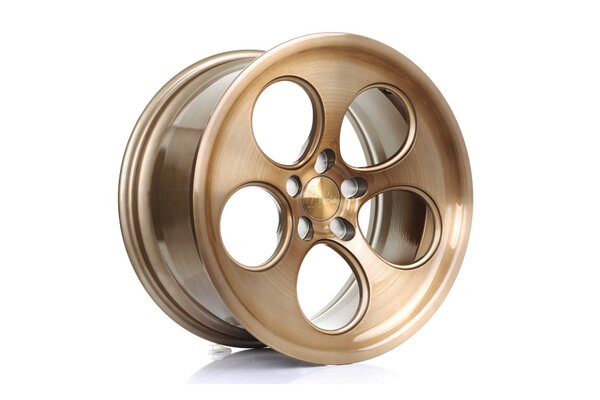 BOLA B5 | 18x9,5 | 5x98 | ET 40 TO 45 | 76 | BRONZE BRUSHED POLISHED FACE