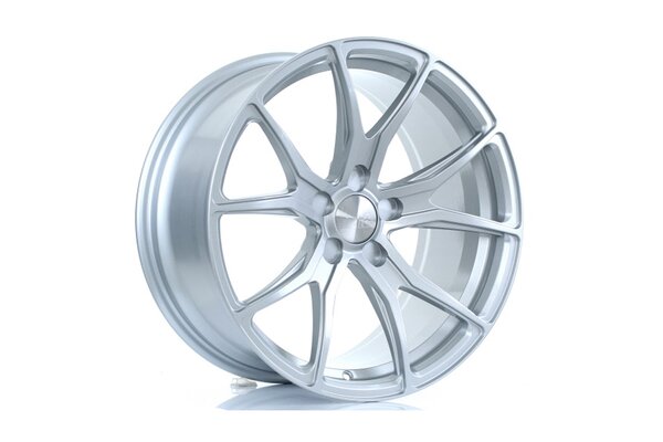 BOLA B6 | 18x9 | 5x98 | ET 30 TO 45 | 76 | CRYSTAL SILVER