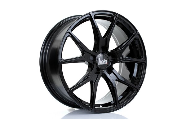 BOLA B6 | 18x8 | 5x98 | ET 30 TO 45 | 76 | GLOSS BLACK