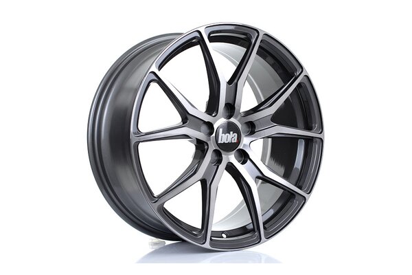 BOLA B6 | 18x8 | 5x98 | ET 30 TO 45 | 76 | HYPER TITANIUM