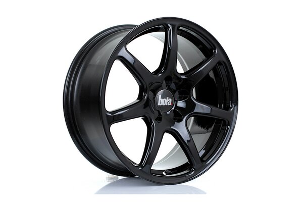 BOLA B7 | 18x8,5 | 5x98 | ET 25 TO 45 | 76 | GLOSS BLACK