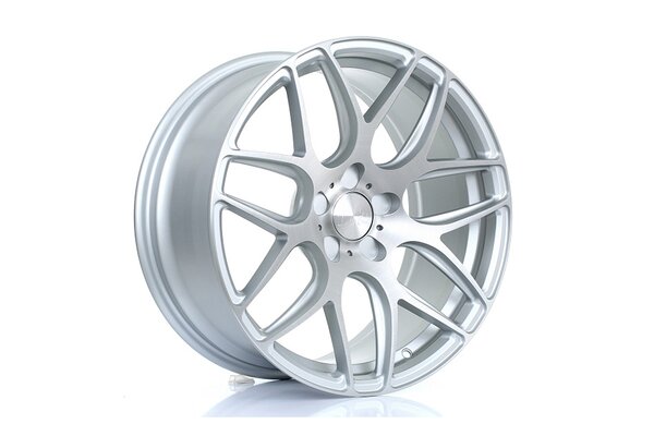 BOLA B8R | 18x8,5 | 5x98 | ET 25 TO 45 | 76 | MATT SILVER BRUSHED POLISHED