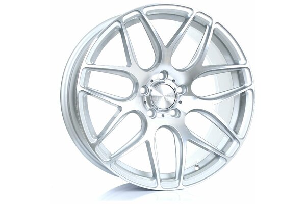 BOLA B8R | 5X98 | 18x8,5 | ET 25 TO 45 | 76 | SILVER POLISHED FACE