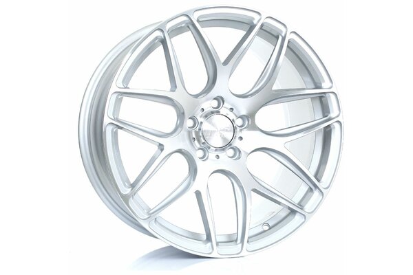 BOLA B8R | 5X98 | 18x9,5 | ET 25 TO 45 | 76 | SILVER POLISHED FACE