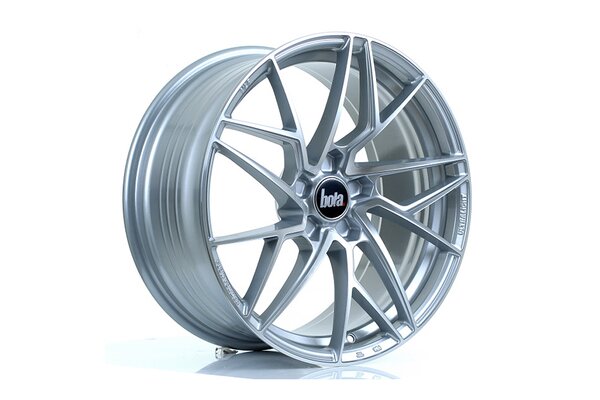 BOLA FLR | 18x8,5 | 5x100 | ET 40 TO 50 | 76 | SILVER POLISHED FACE