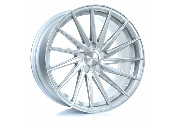 BOLA ZFR | 5X98 | 19x9,5 | ET 25 TO 45 | 76 | SILVER POLISHED FACE
