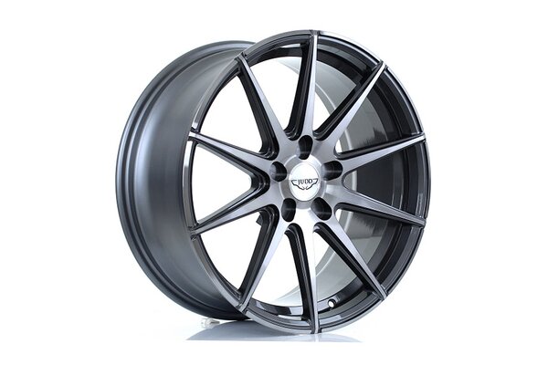 JUDD T311R | 19x8,5 | 5x98 | ET 25 TO 45 | 76 | TITANIUM BRUSHED