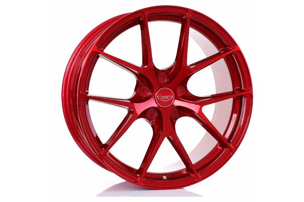 JUDD T325 | 5X100 | 19x8,5 | ET 20 TO 45 | 76 | CANDY RED