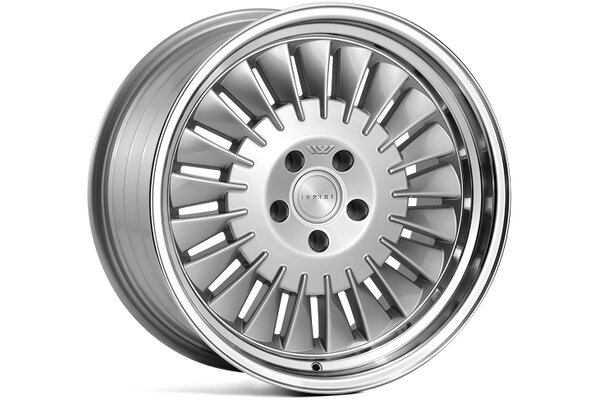 Ispiri Wheels CSR1D|18x8.5|5x100|ET35|PURE-SILVER|LEFT-SINGLE-STEPPED-LIP