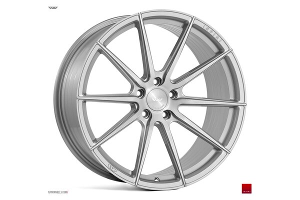 Ispiri Wheels FFR1|19x8.5|5x112|ET32|PURE-SILVER-BRUSHED|PERFORMANCE-CONCAVE
