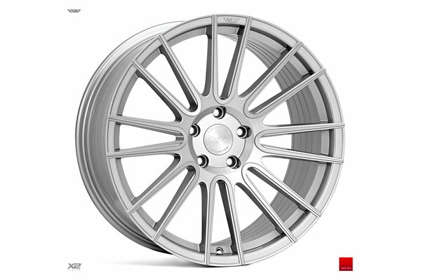 Ispiri Wheels FFR8|20x8.5|5x112|ET42|PURE-SILVER-BRUSHED|PERFORMANCE-CONCAVE