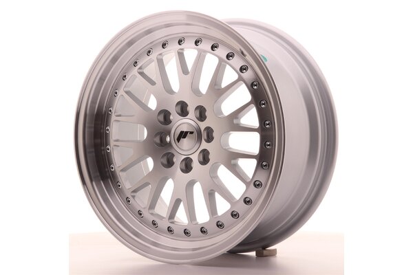 JR Wheels JR10 16x7 ET30 4x100/108 Silver Machined Face