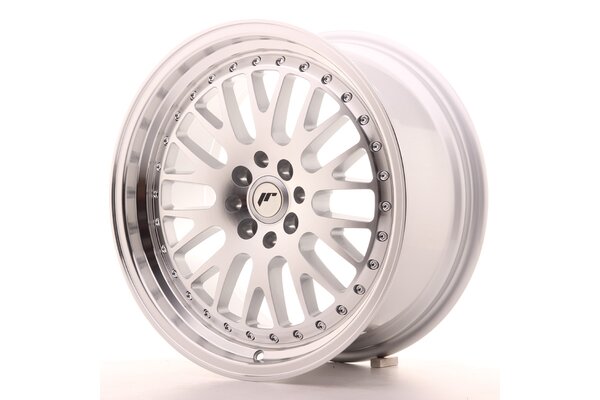 JR Wheels JR10 17x8 ET35 4x100/114 Silver Machined Face