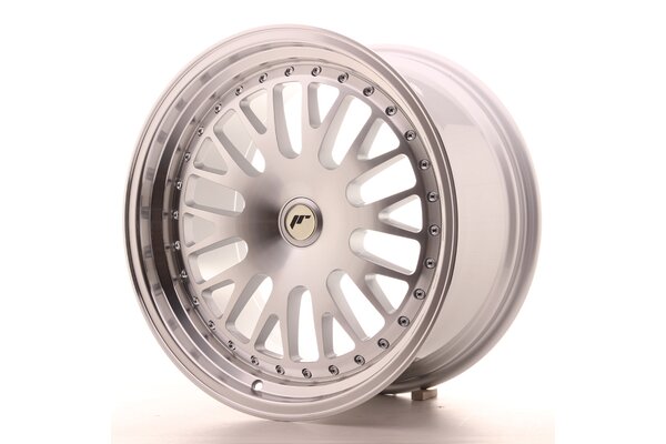 JR Wheels JR10 18x9,5 ET20-40 Blank Silver Machined Face