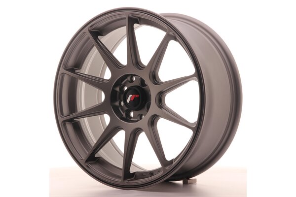 JR Wheels JR11 17x7,25 ET25 4x100/108 Matt Gun Metal