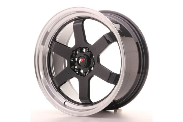 JR Wheels JR12 17x8 ET33 4x100/114 Gloss Black