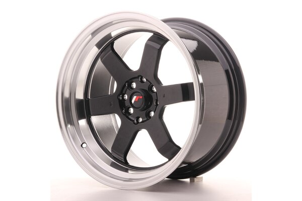 JR Wheels JR12 17x9 ET25 4x100/114 Gloss Black