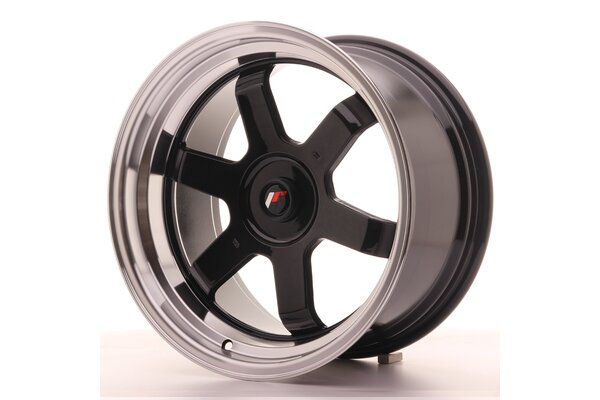 JR Wheels JR12 17x9 ET25 Blank Gloss Black