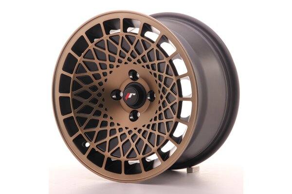 JR Wheels JR14 15x8 ET20 4x100 Black Bronze Finish