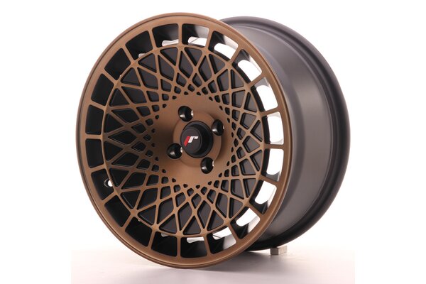 JR Wheels JR14 16x8 ET15 4x100 Black Bronze Finish