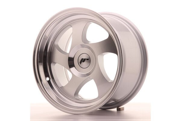 JR Wheels JR15 15x8 ET20 Blank Machined Silver