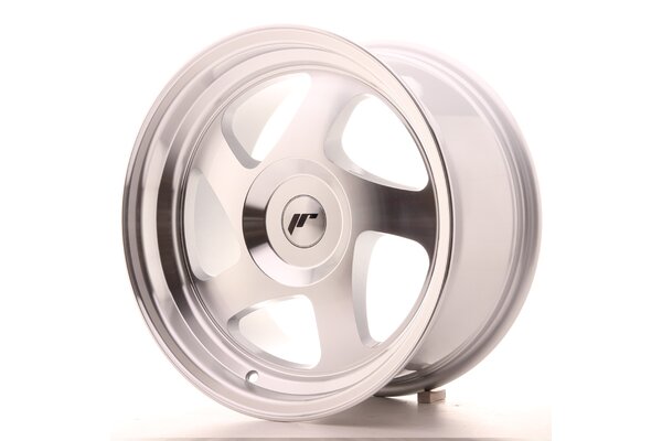 JR Wheels JR15 16x8 ET25 Blank Silver Machined