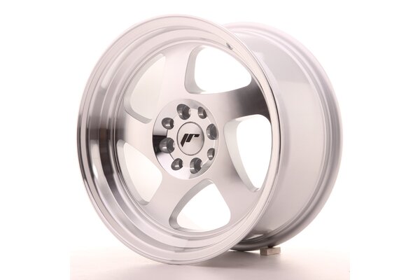 JR Wheels JR15 16x8 ET25 4x100/108 Machined Silver