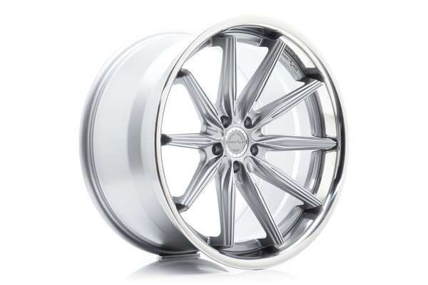 Concaver CVR8 19x10 ET15-44 BLANK Brushed Titanium