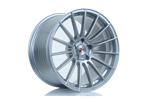 2FORGE ZF1 | 19x11 | 5x100 | ET 15 TO 50 | 76 | CRYSTAL SILVER