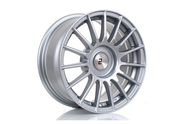 2FORGE ZF1 | 15x7 | 3x112 | ET 15 TO 50 | 76 | SILVER