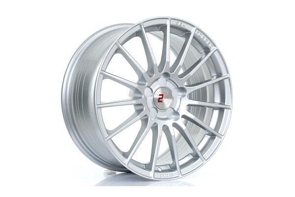 2FORGE ZF1 | 17x8 | 5x98 | ET 10 TO 58 | 76 | SILVER