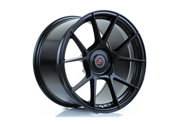 2FORGE ZF6 | 18x11 | 5x128 | ET 18 TO 55 | 76 | MATT BLACK